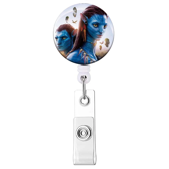 Disney Retractable Badge Holder Reel Clip Superhero Nurse