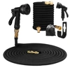 50/75/100ft Portable Garden Hose Water Gun For Cleaning Car Wash Machine Watering Sprinkler Durable Water Gun with Water Hose 5