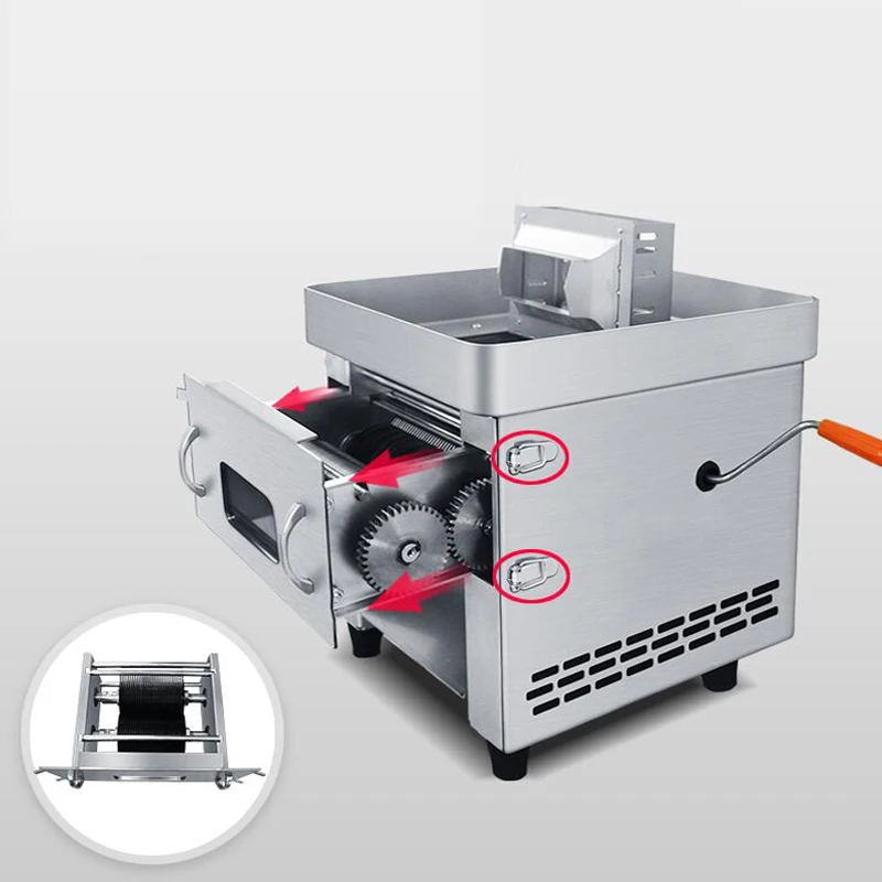 

Commercial Pull-Type Automatic Meat Cutter Stainless Steel Vegetable Slicer
