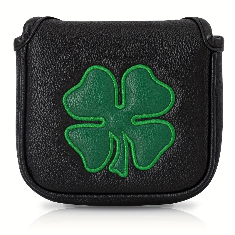 Stylish Clover Golf Putter Cover - Durable, Easy-to-Clean Protective Accessory