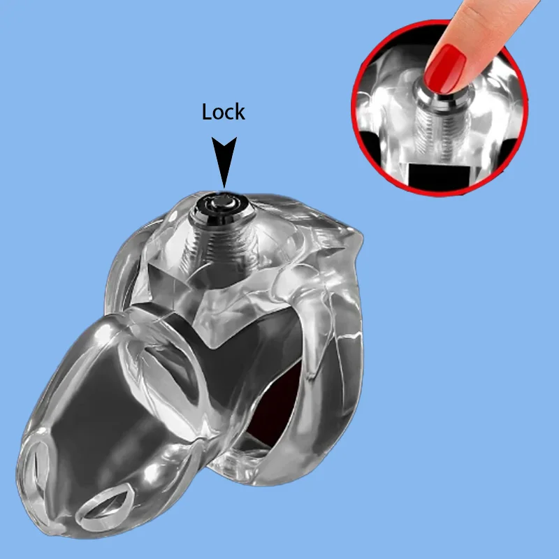 

2023 HT-V5 Chastity Cage Device Male Cock Cage ; 4 Sizes Penis Ring Chastity Penis Lock Bondage Belt Fetish Sex Toys For Man Gay