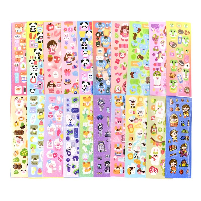 

50pcs Cute Cartoon Stickers For Phone Laptop Luggage Refrigerators Car Scooter DIY Graffiti Decal Sticker Kids Toys Girls Gifts
