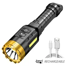 

Torch Outdoor Led Multifunctional Cob Side Light Charging Household Portable Mini Small Glare Flashlight