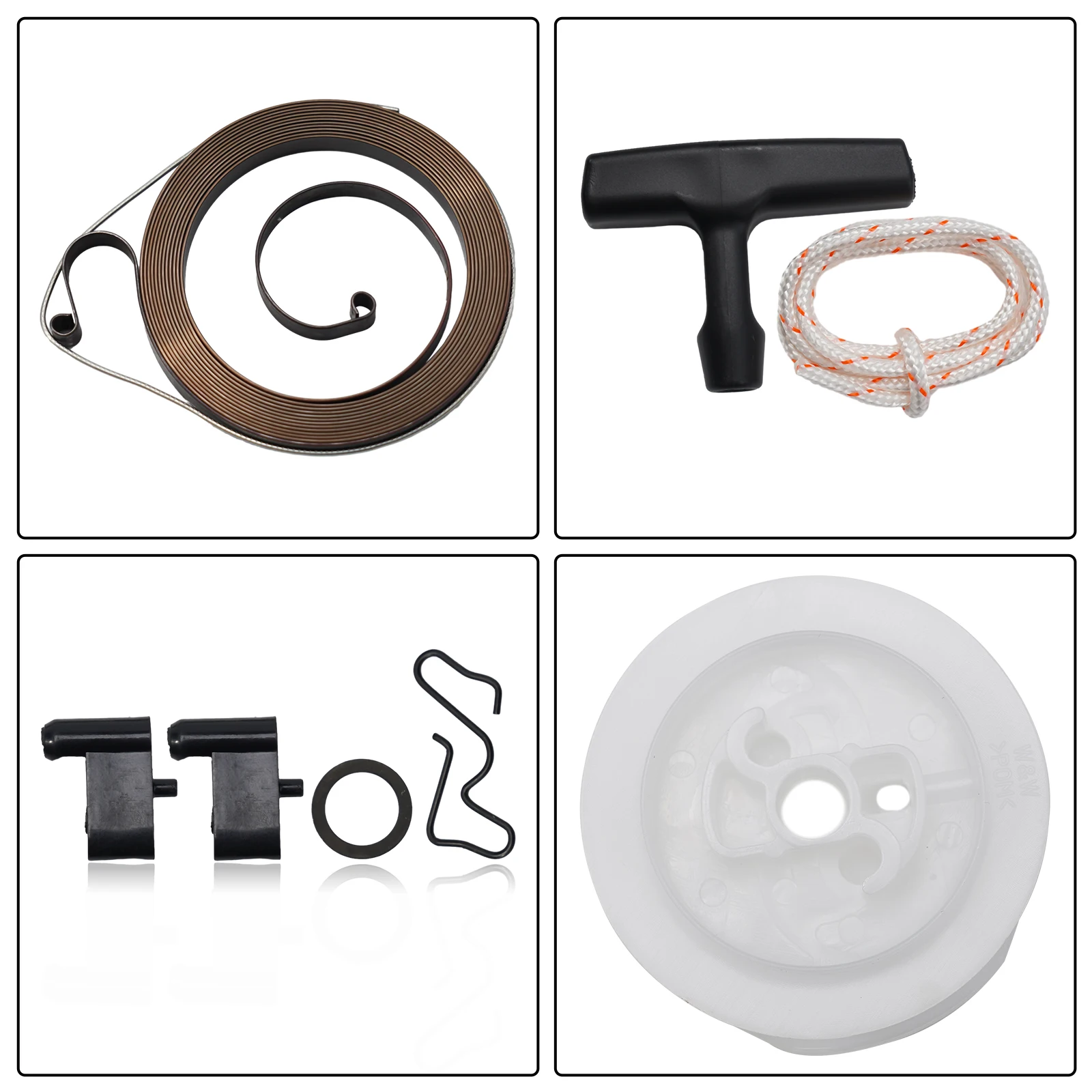 

Ручка стартера Recoil Rewind, шнурковые пружины для Stihl 034 036 MS340 MS360 MS361 бензопилы Steele 0000 642 1223 1128 190
