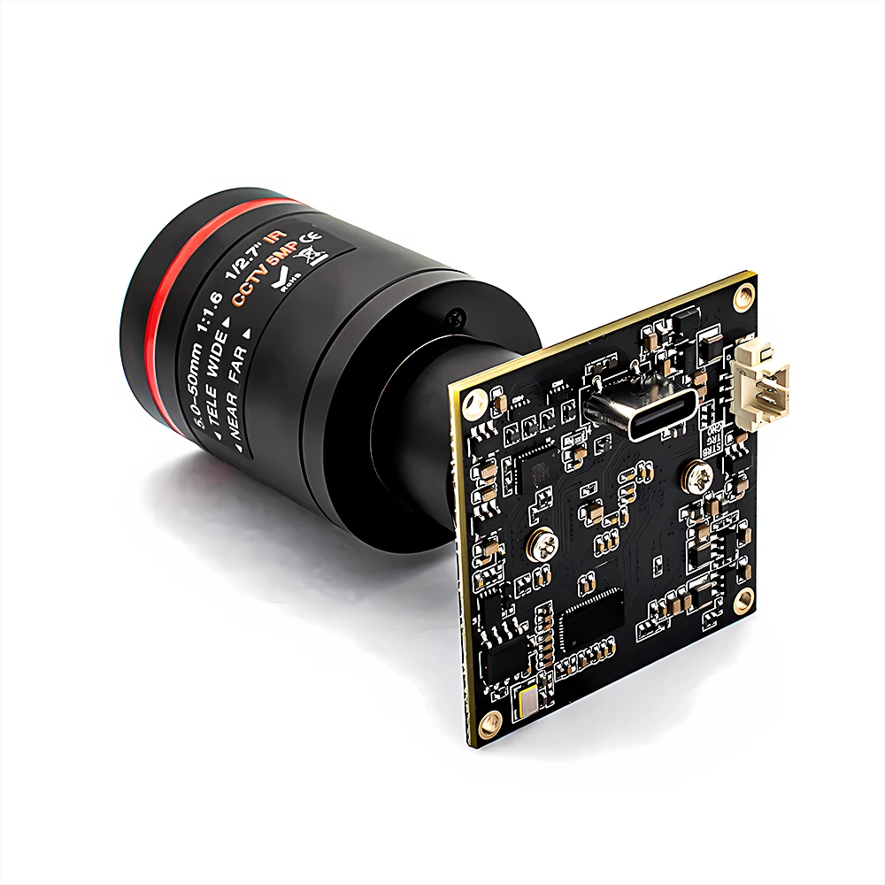 M12 Varifocal Lens 10X Zoom 2.3MP 120FPS Global Shutter USB3.0 Camera Plug And P