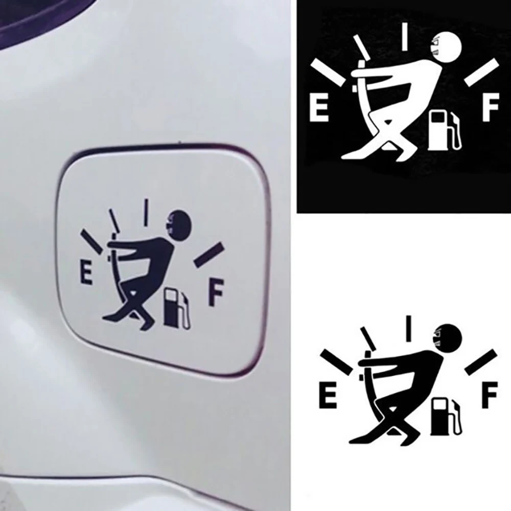 Funny Fuel Tank Car Sticker 5
