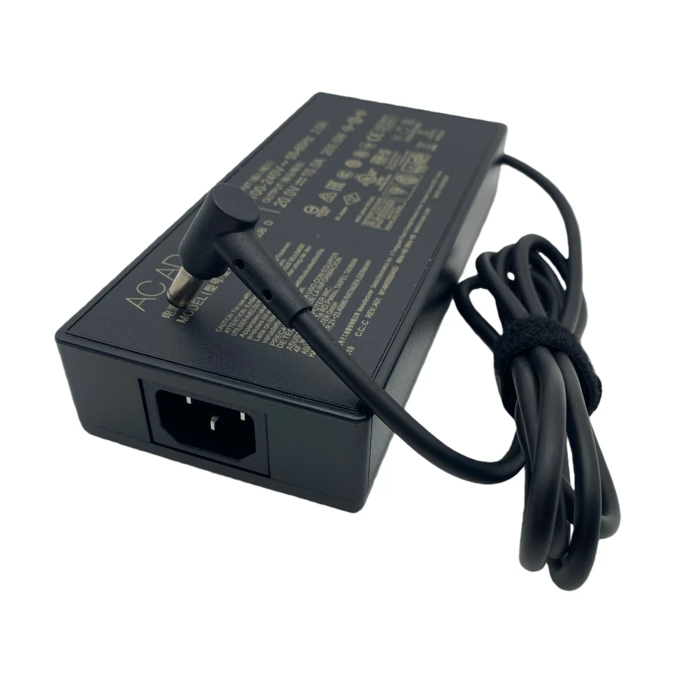 200W 20V 10A 6.0*3.7mm 노트북 어댑터 충전기 (ASUS ProArt P16 PZ13 PX13 HN7306 ROG Zephyrus G16 G14 GU605 RTX4060 호환)