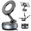 Car Phone Magnetic Stand Mechanical Vacuum Suction Cup Rotate 360° Magnetic Adsorption Bracket Navigation Universal Holder 1