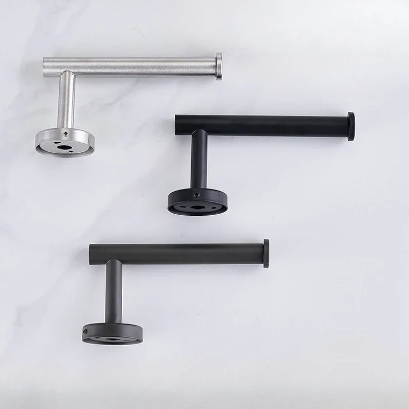 Self Adhesive Toilet Paper Towel Holder Stainless Steel Wall Mount No Punching Tissue Towel Roll Dispenser for Bathroom Kitchen