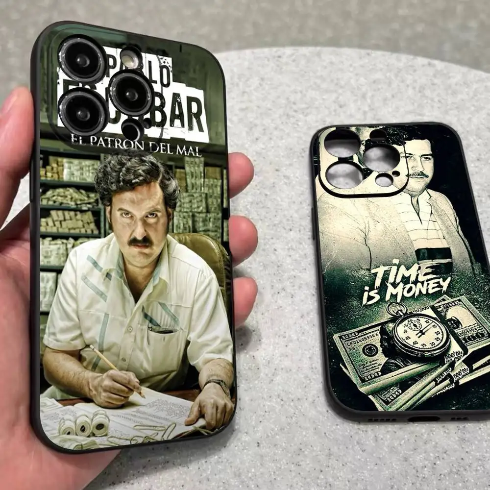 Pablo Escobar Narcos TV Series Soft Silicone Phone Case Cover