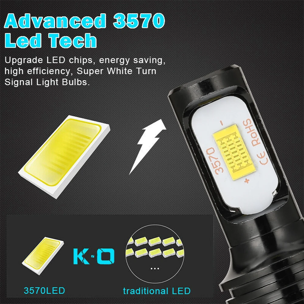2개 H8 H9 H1 H3 LED H11 9005 HB3 9006 HB4 자동차 CSP LED 안개등 전조등 전구 노란색 파란색 흰색 자동차 안개등 주간 주행등