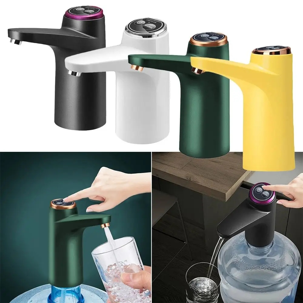 Drinking Bottle USB Rechargeable Wine Bottle Faucet Water Dispenser  Automatic Water Bottle Pump Electric Water Pump - AliExpress