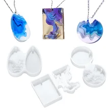 

New Splice Island Mountains Epoxy Resin Silicone Molds Dried Flower Epoxy Resin Mould Decorative For DIY Pendant Jewelry Making