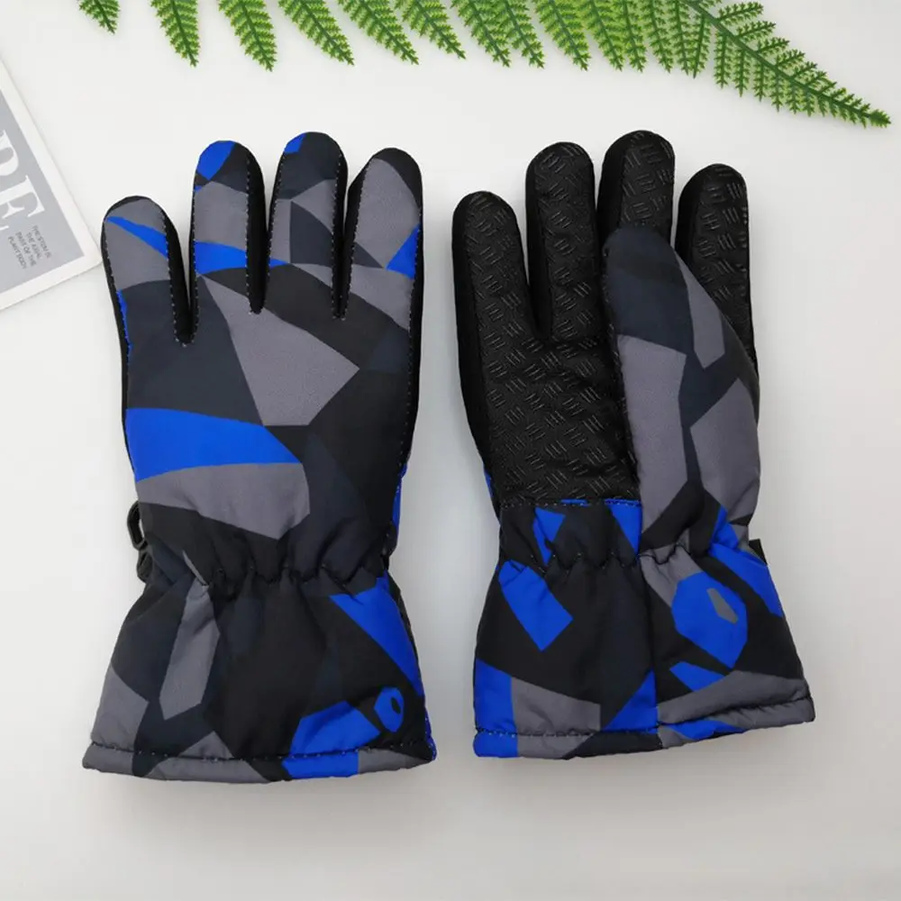 Children Kids Winter Snow Warm Gloves Boy Girls Ski Snowboard Windproof Waterproof Thicken Keep Warm Winter Must