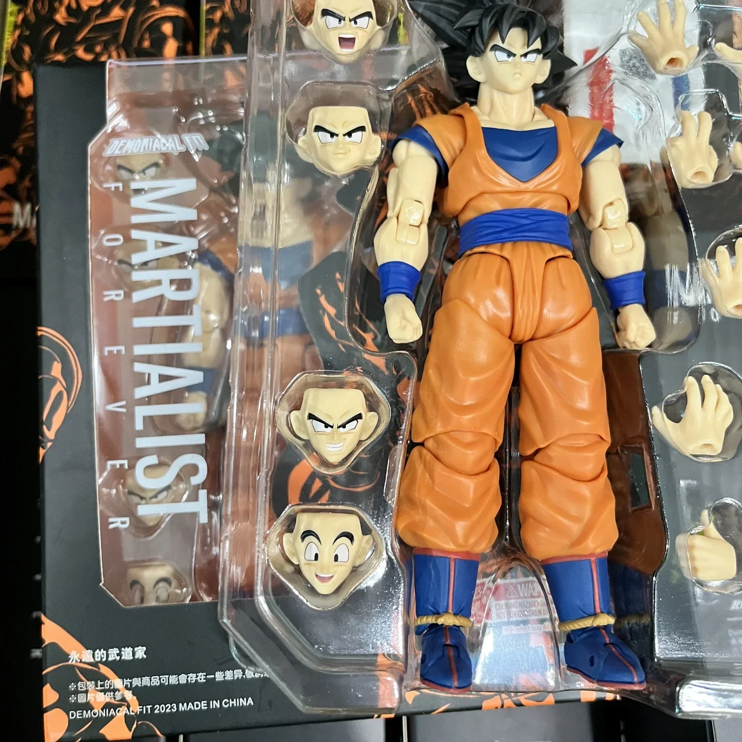 In Stock Dragon Ball Demoniacal Fit DF SHF Martialist Forever 3.0 Son Goku  Action Figure Toy Model Gift - AliExpress