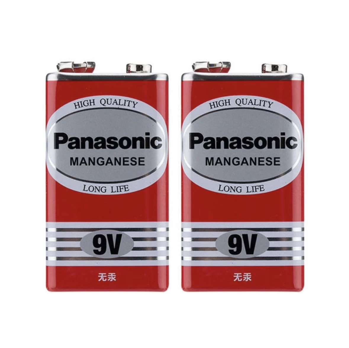 Power Tool Battery Panasonic 9V 6F22 Alkaline for Alarm Wireless Microphone Mercury Free