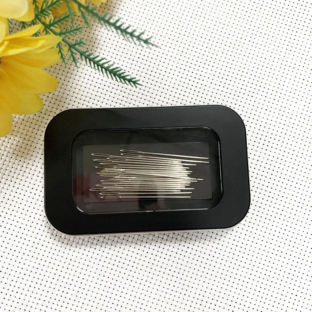1pc Magnetic Needle Storage Box Embroidery Needles Rectangle Sewing Needle Storage Case Sewing Tool Accessories