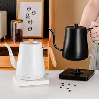 0.8L Gooseneck Electric Kettle 1000W Coffee Pot  Electric Water Heater Teapot Portable Kettle Jug Slender Mouth Pot 110V 2