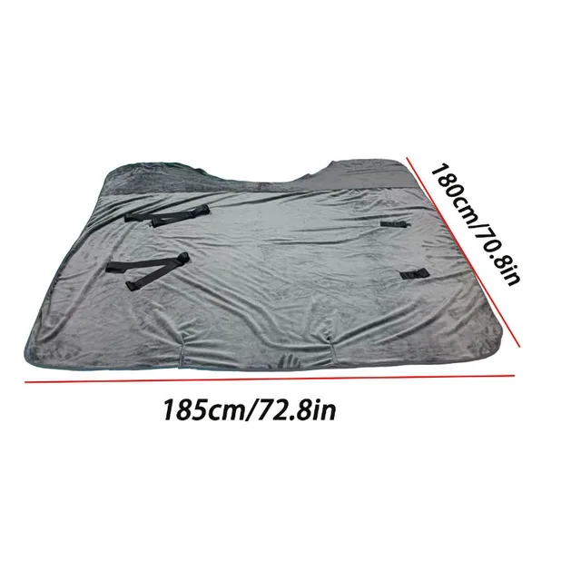 Single Layer Velvet Warm Horse Clothes Winter Warm Horse Blanket Horse Vest Horse Shawl Equestrian Supplies 6