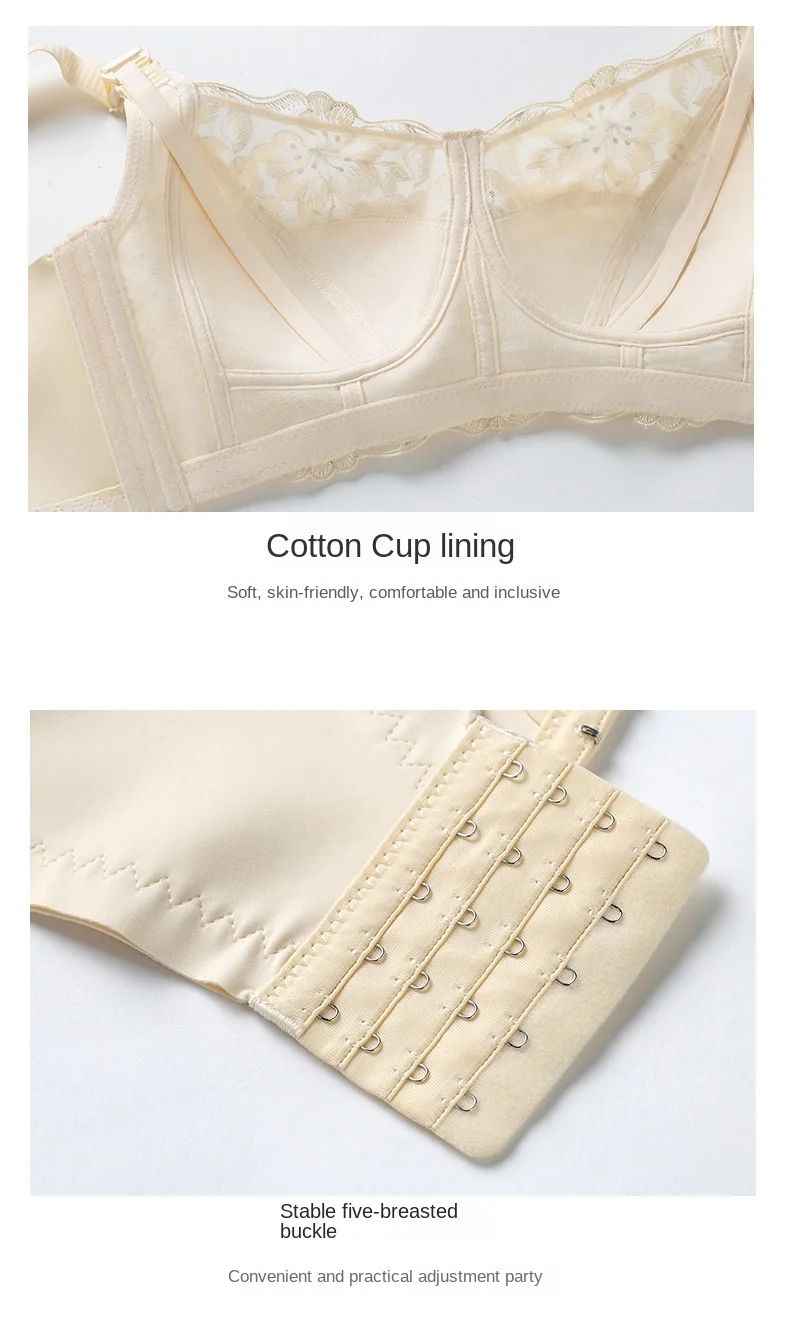 Lace Embroidery Maternity Nursing Bra Summer Ultra-thin Full Bust Lift & Anti-sagging Support Pregnancy Women Breastfeeding Bras 5