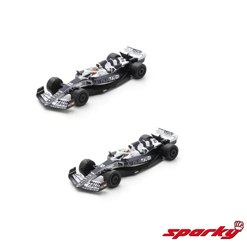 

Spark 1:64 F1 AlphaTauri AT03 Scuderia 2022 NO.10 P.Gasly / NO.22 Yuki Tsunoda Diecast Model Car