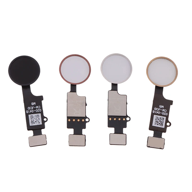 Return Back Home Button Flex Cable Replacement For Phone 7 8 7Plus 8Plus Connector Phone Parts Repair No Touch ID