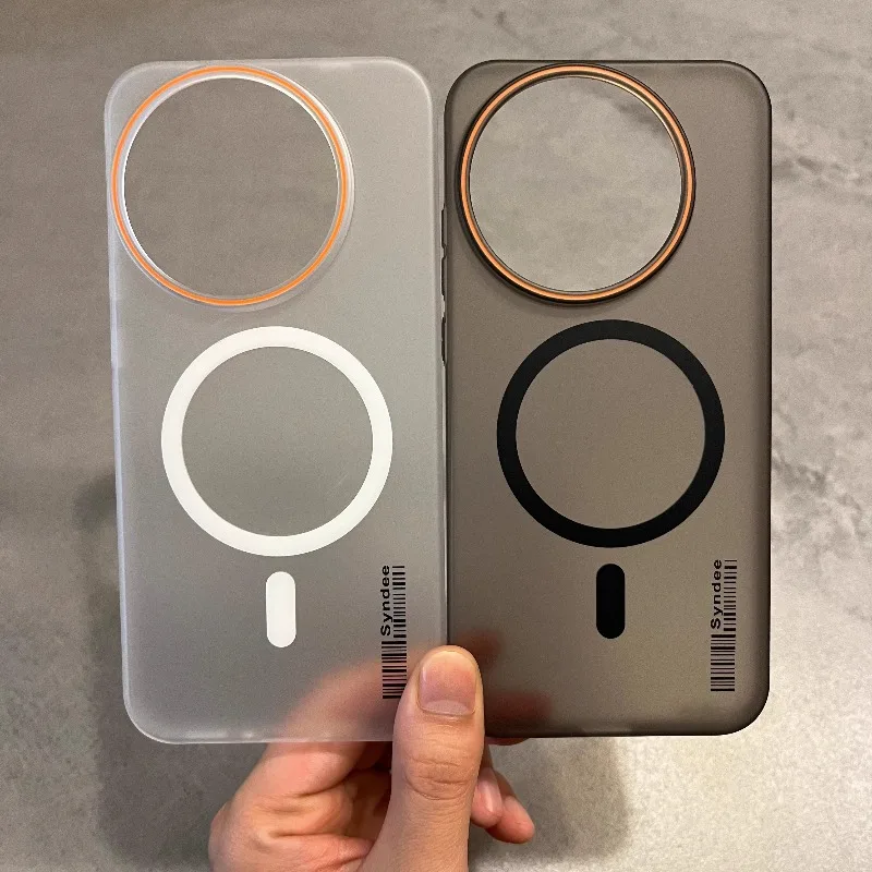 Matte Hard PC Shockproof Phone Case with Magsafe Wireless Charging Compatibility