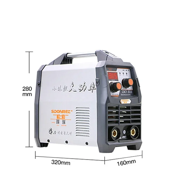 Hot Sale ZX7-315S Portable Portable Electric Welding Machine 220V/380V/3500W Dual Voltage Welding Machine Power Tool