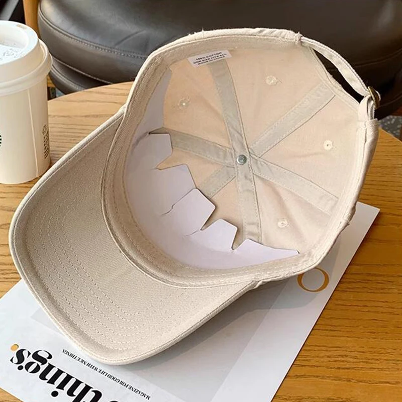 JK Korean Letters Embroidered Baseball Cap Women Hip Hop