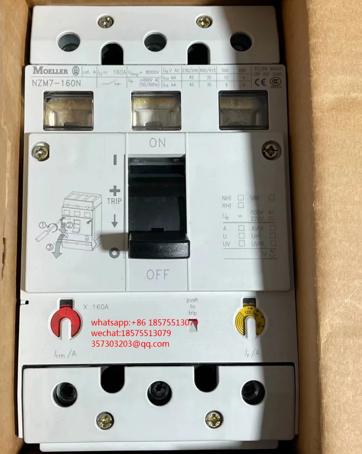 

For Moeller NZM7-160N Circuit Breaker New 1 Piece
