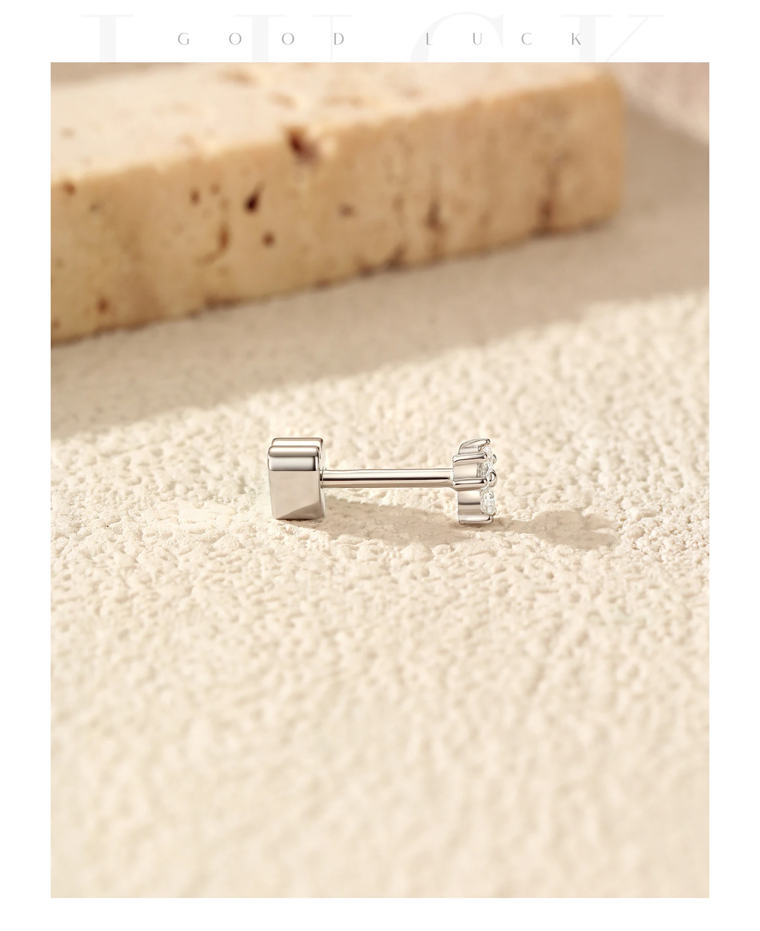 MODIAN D-Farbe Moissanit 925 Sterling Exquisite funkelnde Blumen-Herz-Schraub-Ohrstecker für Damen und Herren, edler Schmuck – Detail 15