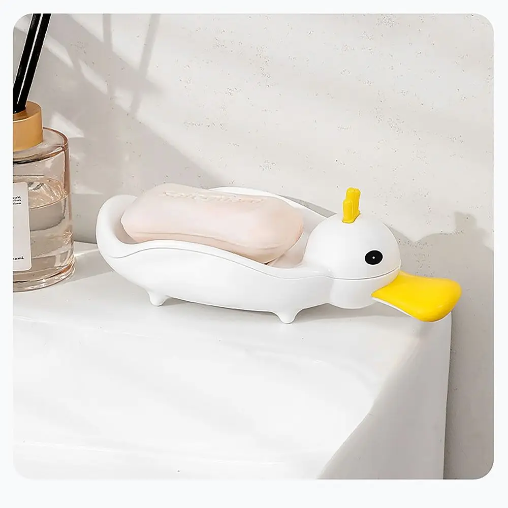 Description Picture 5 of itemDuck Soap Tray Drain Soap Holder Soap Dish Soap Box for Bathroom Sink Contertop and Shower