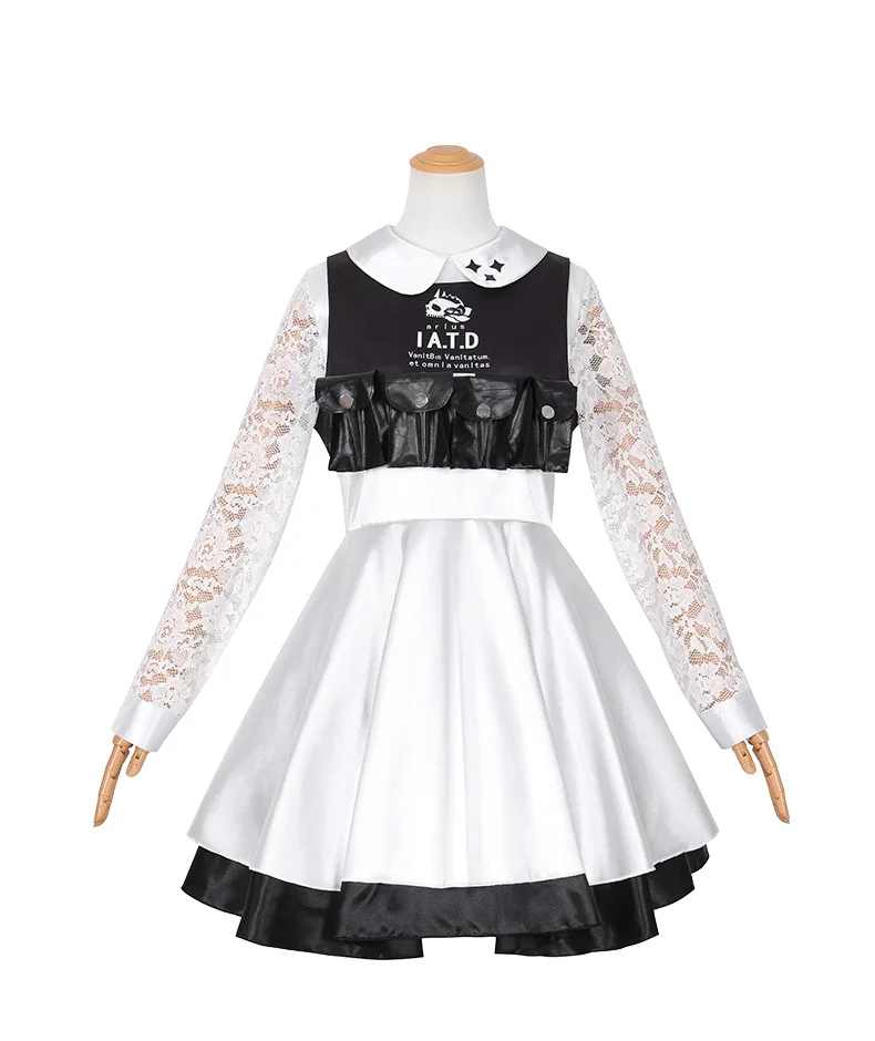 Blue Archive: Hakari Atsuko | White Cosplay Costume Set 24 Blue Archive Hakari Cosplay Costume for Women (Unofficial)