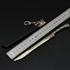 22cm Medieval Sword Famous Longquan Sword Toy Dragon Tiger Knife All Metal with Sheath Weapon Model Ornaments Collections Gifts 3
