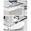 New Clear Acrylic Tissue Box Holder Tissue Dispenser Napkin Holder Car Home Office Desktop Tissue Storage Box Organizer 6
