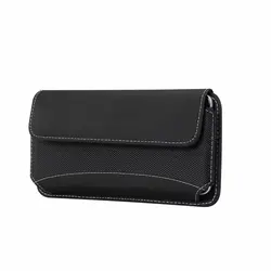 Oxford Cloth Phone Pouch with Belt Clip - Universal Holster Waist Bag - SAM S21 plus (H)