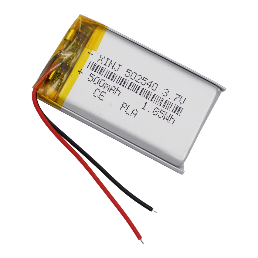 Polímero li Lipo Bateria Recarregável 3.7v 500mah 1.85wh 502540 Gps Mp3 Mp4 Dashcam Condução Telefone Monitor de Bebê - Image 3