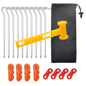 10 Pack Tent Pegs 1