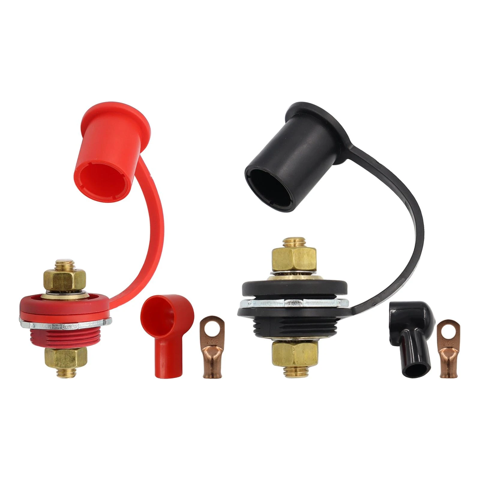 thru Panel Battery Terminal Connector Professional Durable 250A for