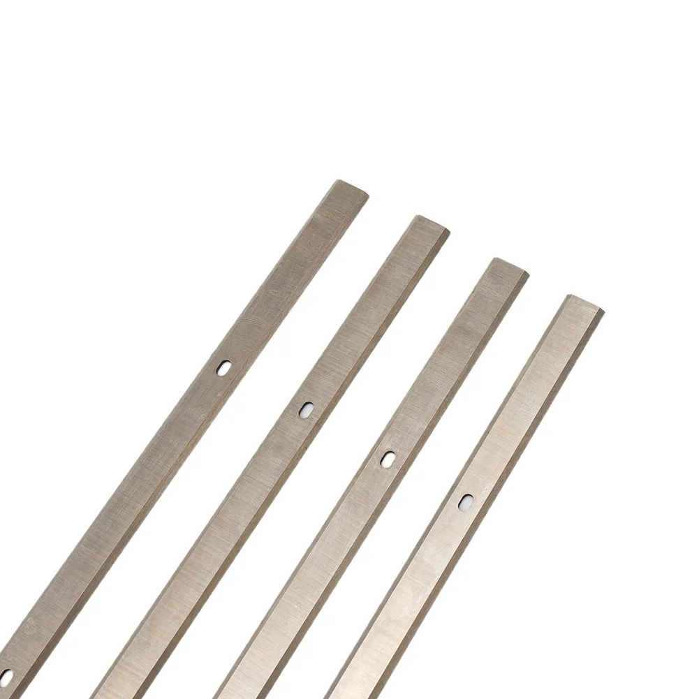 Planer Blades 4Pcs 13inch 1/2 HSS Portable Planer Blades Metabo DH330 DH316 Double Edge Set Woodworking Planer Blade Double Blade