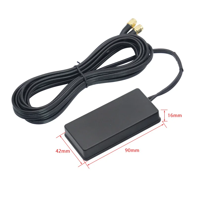 30dBi 필터 증폭기가있는 야외 4G + GPS 듀얼 밴드 안테나 자동차 위성 네비게이션 포지셔닝 모바일 네트워크 신호 부스터
