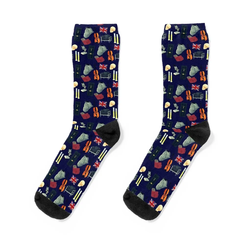 

221B Baker Street version 2 Socks men cotton high quality with print Ladies Socks Men's