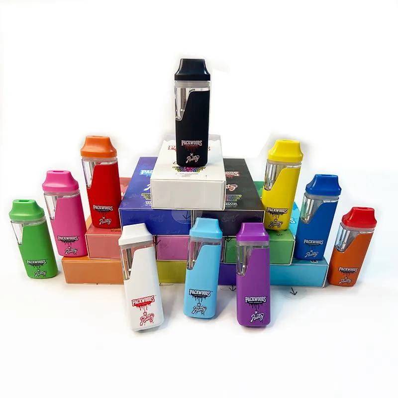 10 Pz Usa E Getta Vape Runtz X Packwoods Runty Penna Ricaricabile 380Mah Batteria 1Ml Pod Vuoto Per Carrelli Olio Denso E-Sigaretta Vape