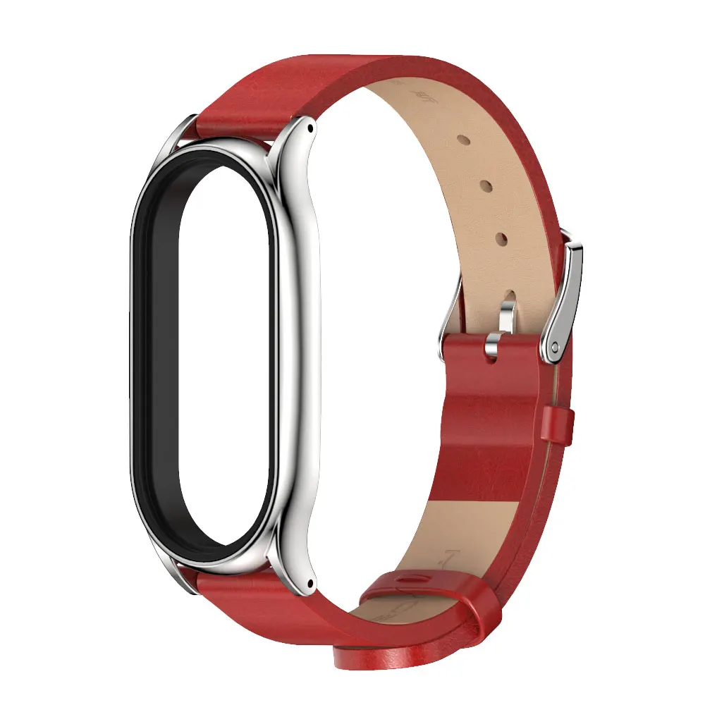 Elegant PU Leather Strap for Smart Bracelet Watchband Accessories