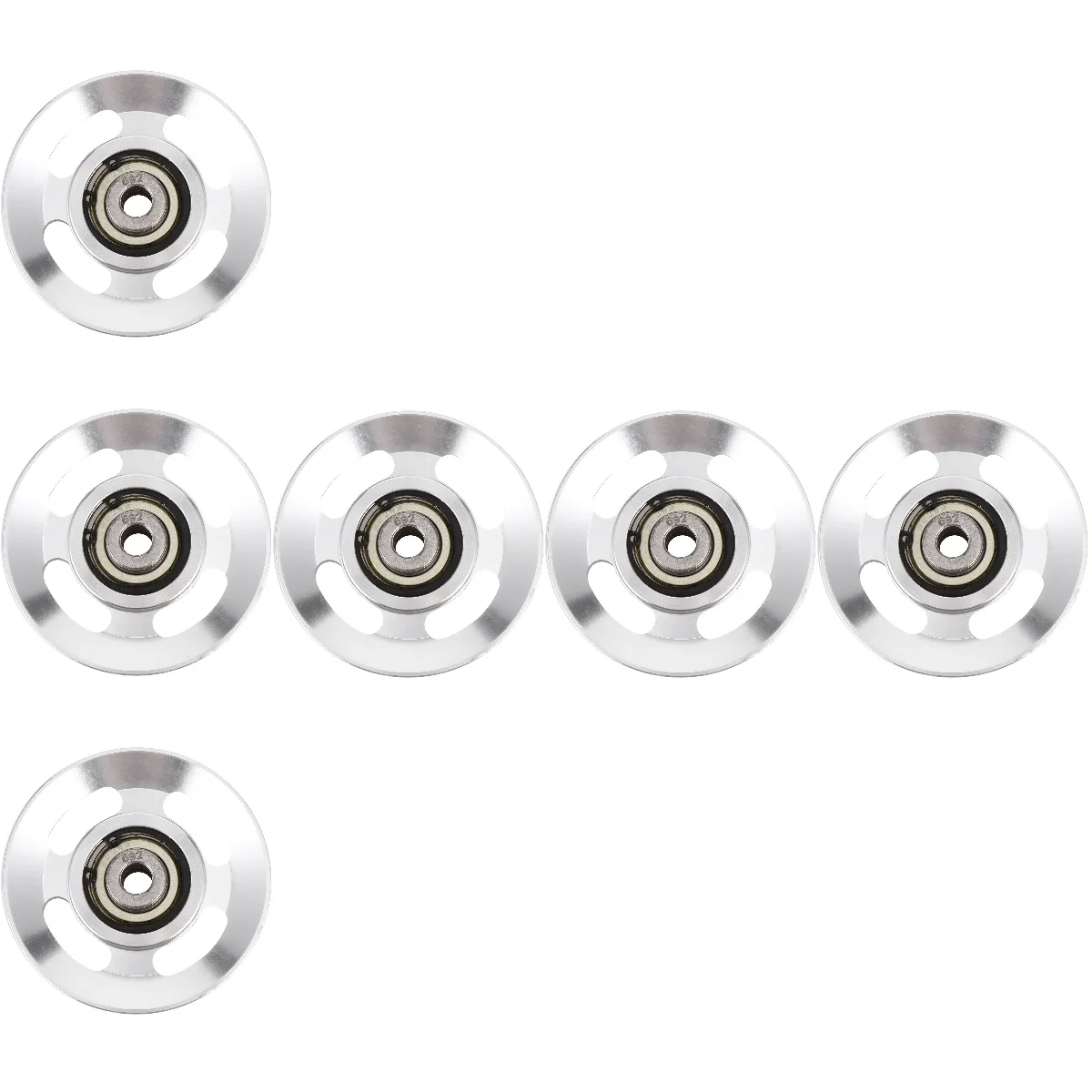 

Aluminum Lift Load Bearing Pulley Umlenkrolle Stahlseil Lift Load Bearing Pulley Groove Guide Pulley Fitness Equipment