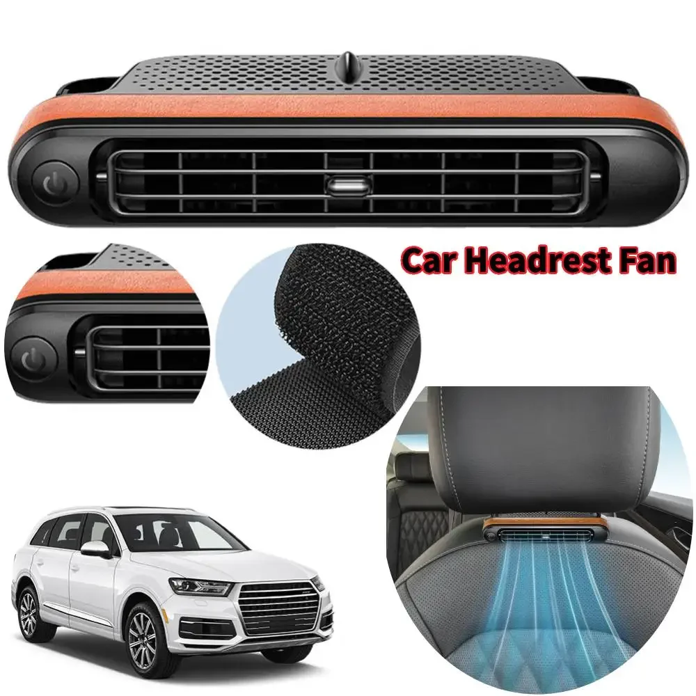 Portable Car Seat Fan with USB Power Adjustable 3 Speed