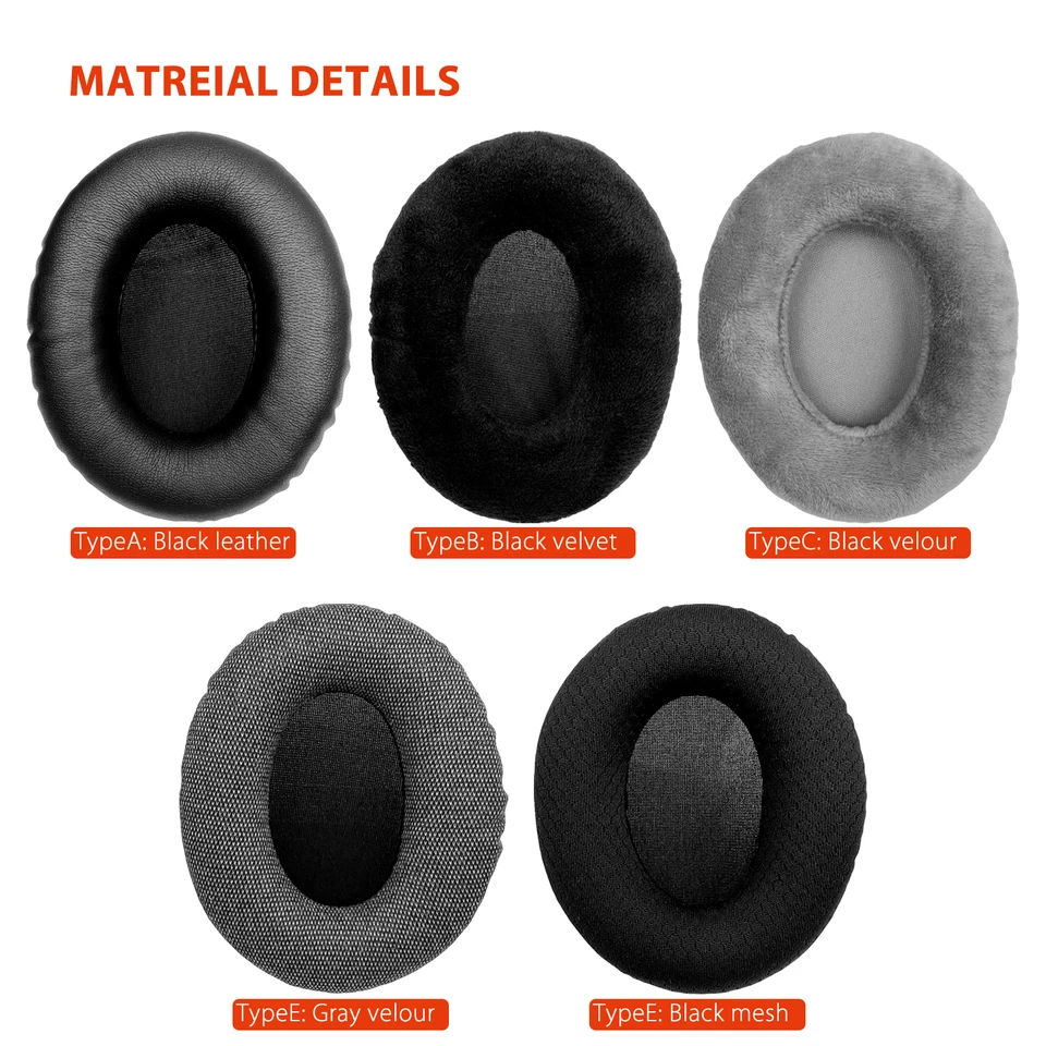 Velour Ear Pads + 3 Mic Covers Kit – Fits Bose A20 & A10 Aviation Headsets
