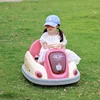 6V Double Drive Children's Electric Toy Drift Remote Control Can Seat Human Baby Four-Wheel Charging Bumper Car 1