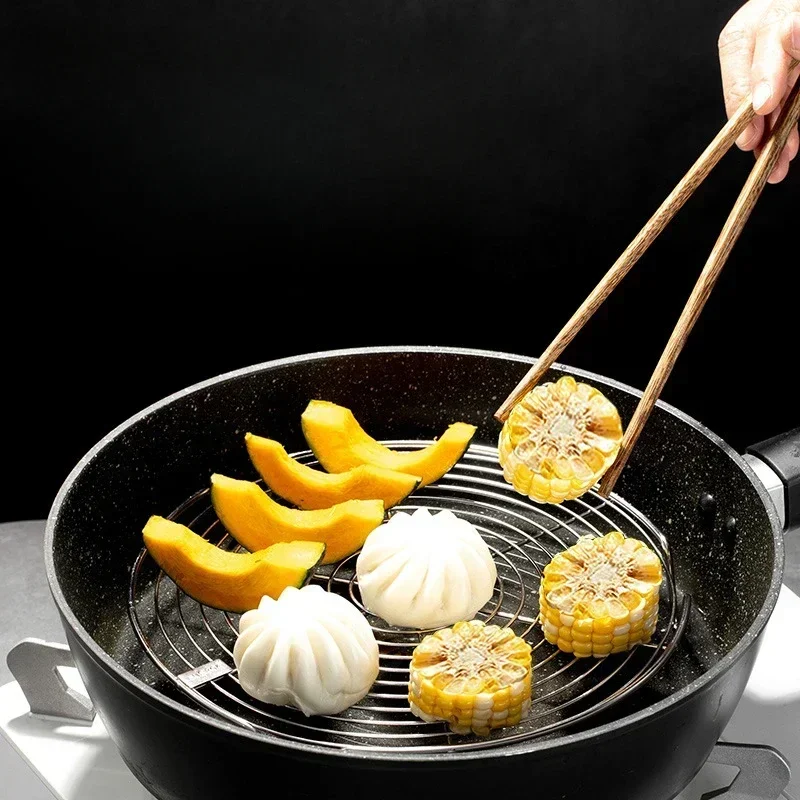 Stainless Steel Steamer Rack Steaming Tray Multifunction Stuffed Bun Eggs Grill Steam Stand Shelf Kitchen Cooking Accessories steamer rack steamer basket silicone steamer pad
