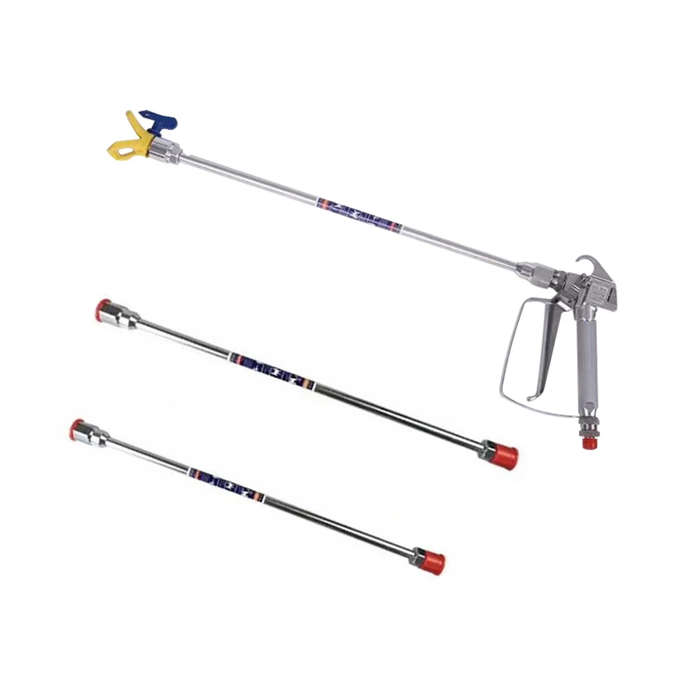 30cm/50cm Airless Paint Sprayer Spray Gun Tip Extension Pole Rod For